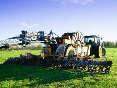 Central Injection Agri fertilising farms with slurry