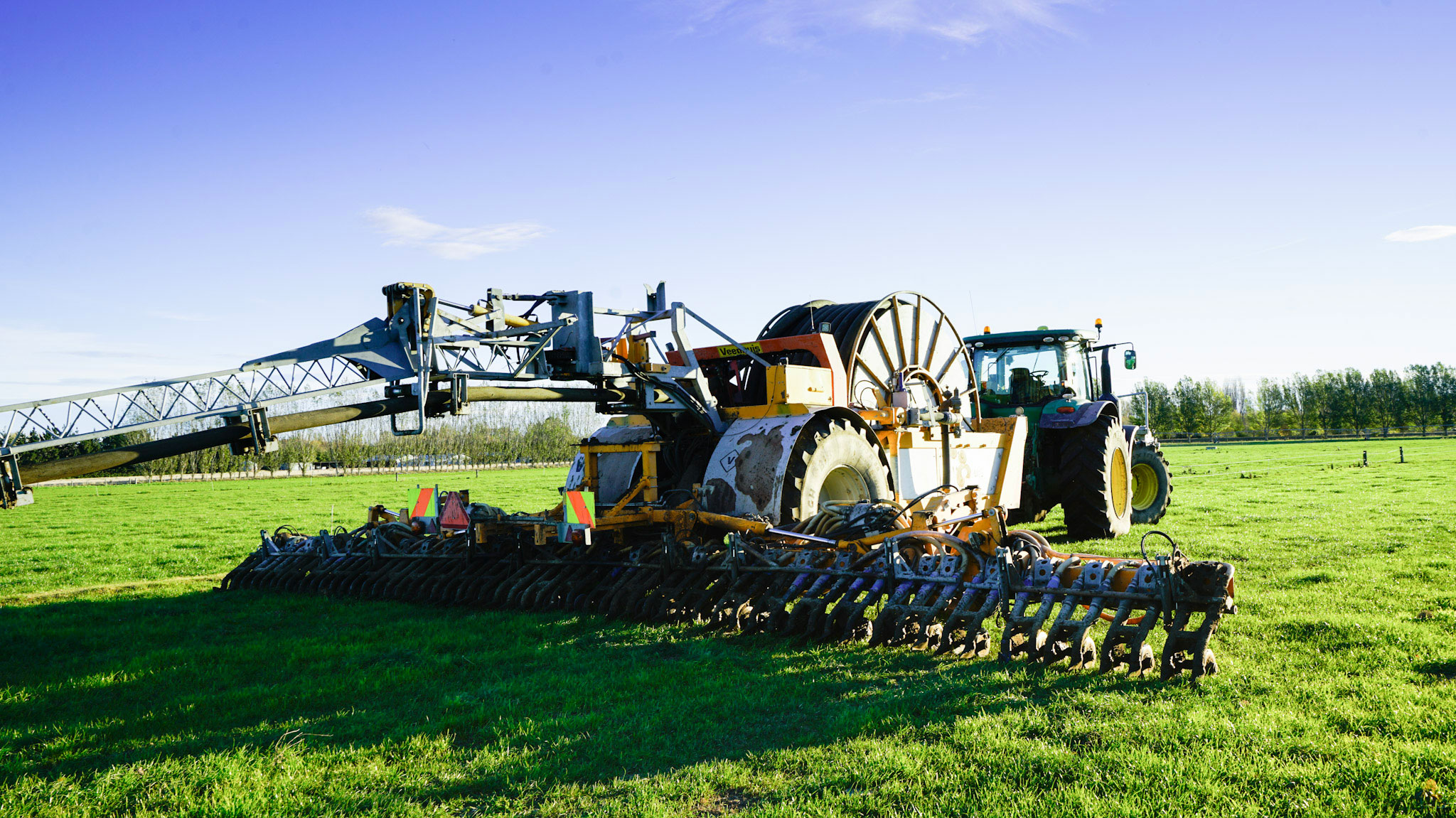 Rotomax Injecting nutrient rich slurry into the farm