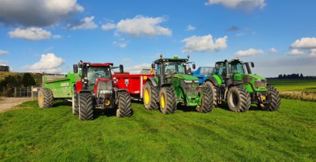 1 Case tractor, 1 Deutz Tractor, 1 John Deere tractor at Central Injection Agri