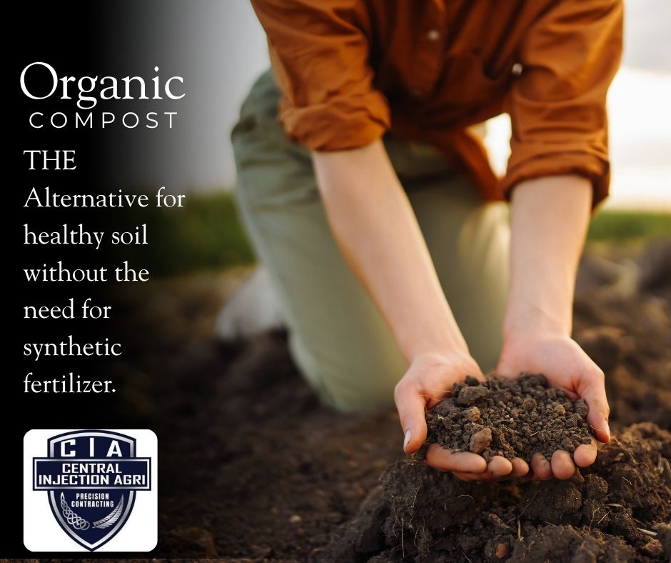 organic compost at Central Injection Agri